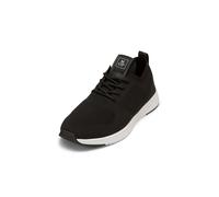 Sneaker MARC O'POLO "aus recyceltem Polyester", Herren, Gr. 41, schwarz, Obermaterial: 97% Polyester, 3% Elasthan, unifarben, Schuhe Sneaker (49491408-41) schwarz