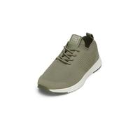 Sneaker MARC O'POLO "aus recyceltem Polyester", Herren, Gr. 42, grün (oak ash), Obermaterial: 97% Polyester, 3% Elasthan, unifarben, Schuhe Sneaker (85573423-42) oak ash