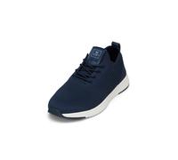 Sneaker MARC O'POLO "aus recyceltem Polyester", Herren, Gr. 44, blau (true navy), Obermaterial: 97% Polyester, 3% Elasthan, unifarben, Schuhe Sneaker (28319345-44) true navy