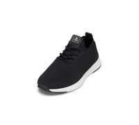 Sneaker MARC O'POLO "aus recyceltem Polyester", Herren, Gr. 45, schwarz, Obermaterial: 100% Polyester, unifarben, Schuhe Sneaker (35571118-45) schwarz