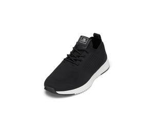 Sneaker MARC O'POLO "aus recyceltem Polyester", Herren, Gr. 46, schwarz, Obermaterial: 100% Polyester, unifarben, Schuhe Sneaker (35571118-46) schwarz