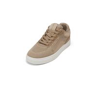 Sneaker MARC O'POLO "aus Recycling-Material", Herren, Gr. 42, beige (sand melange), Obermaterial: 85% Polyester, 15% Polyamid, unifarben, Schuhe Sneaker (20120541-42) sand melange