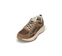 Sneaker MARC O'POLO "aus Rindleder und Mesh", Herren, Gr. 43, schwarz nickle, Obermaterial: 80% Leder, 20% Polyester, unifarben, Schuhe Sneaker (46688254-43) schwarz nickle