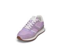 Sneaker MARC O'POLO "aus Rindleder und Nylon", Damen, Gr. 36, dusty lavender, Obermaterial: 90% Leder, 10% Polyamid, unifarben, Schuhe Sneaker (53063211-36) dusty lavender