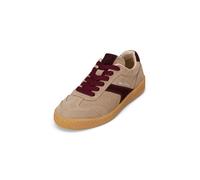 Sneaker MARC O'POLO "aus softem Veloursleder", Damen, Gr. 40, beige (earthy taupe), Obermaterial: 100% Leder, unifarben, Schuhe Sneaker (98661453-40) earthy taupe