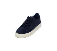 Sneaker MARC O'POLO "aus softem Veloursleder", Herren, Gr. 41, true navy, Obermaterial: 100% Leder (Rind), Schuhe Sneaker (85474042-41) true navy