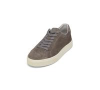 Sneaker MARC O'POLO "aus softem Veloursleder", Herren, Gr. 42, schwarz nickle, Obermaterial: 100% Leder (Rind), Schuhe Sneaker (95254001-42) schwarz nickle
