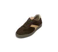 Marc OߴPolo Herren Sneaker flach aus Veloursleder mit Gummilaufsohle, Braun (Dark Earth/Sand), 43