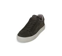 Sneaker MARC O'POLO "aus softem Veloursleder", Herren, Gr. 46, schwarz graphite, Obermaterial: 100% Leder, Schuhe Sneaker (24643350-46) schwarz graphite