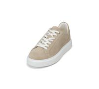 Sneaker MARC O'POLO "aus weichem Velours-Rindleder", Herren, Gr. 44, grau silk, Obermaterial: 100% Leder (Rind), unifarben, Schuhe Sneaker (16300831-44) grau silk