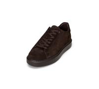 Sneaker MARC O'POLO "aus weichem Velours-Rindleder", Herren, Gr. 46, braun (coffee braun), Obermaterial: 100% Leder, unifarben, Schuhe Sneaker (61260110-46) coffee braun