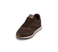 Sneaker MARC O'POLO "aus weichem Veloursleder", Damen, Gr. 36, mossy earth, Obermaterial: 100% Leder, unifarben, Schuhe Sneaker (54364105-36) mossy earth