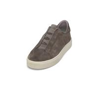 Sneaker MARC O'POLO "aus weichem Veloursleder", Herren, Gr. 43, grau morn, Obermaterial: 100% Leder (Rind), unifarben, Schuhe Sneaker (41451022-43) grau morn