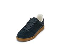 Sneaker MARC O'POLO "aus weichem Veloursleder", Herren, Gr. 44, blau (true navy), Obermaterial: 100% Leder, unifarben, Schuhe Sneaker (63585467-44) true navy