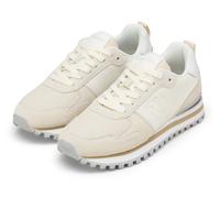 Sneaker MARC O'POLO "Bjorna", Damen, Gr. 41, creme, Textil, Veloursleder, unifarben, Schuhe Sneaker, Schnürschuh, Halbschuh, Freizeitsneaker mit Memory Foam Innensohle (35033744-41) creme