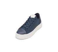 Sneaker MARC O'POLO "im klassischen Vulka-Look", Damen, Gr. 37, blau (m890), Obermaterial: 100% Baumwolle, unifarben, Schuhe Sneaker (89787812-37) m890