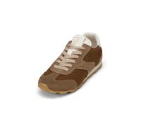 Sneaker MARC O'POLO "in luftiger Häkeloptik", Damen, Gr. 39, earthy taupe, Obermaterial: 80% Polyester, 20% Leder (Rind), unifarben, Schuhe Sneaker (43195112-39) earthy taupe