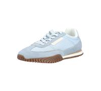 Sneaker MARC O'POLO "Marc O'Polo Sneaker Veloursleder/Mesh", Damen, Gr. 38, hellblau, Textil, Veloursleder, Schuhe Sneaker (74314428-38) hellblau