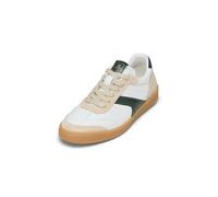 Sneaker MARC O'POLO "mit edlem Rindleder", Herren, Gr. 46, weiß, Obermaterial: 89% Leder, 11% Polyurethan, unifarben, Schuhe Sneaker (69122739-46) weiß