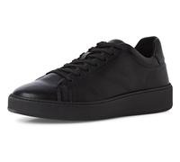 Sneaker MARCO TOZZI BY GMK, Herren, Gr. 44, schwarz, Leder, unifarben, Schuhe Sneaker, Freizeitschuh, Halbschuh, Schnürschuh mit Ziernähten (78975433-44) schwarz