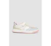 s.Oliver Mädchen Sneaker flach mit Klettverschluss Bequem, Mehrfarbig (Multicolor), 32 EU