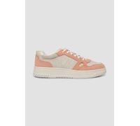s.Oliver Damen Sneaker flach mit Schnürsenkeln Low Top, Rosa (Rose Comb.), 40 EU