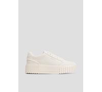 s.Oliver Damen Plateau Sneaker Platform Vegan, Beige (Nude), 40 EU