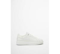 Sneaker MARC O'POLO "aus edlem Rindleder", Herren, Gr. 46, weiß, Obermaterial: 100% Leder, unifarben, Schuhe Sneaker (66454725-46) weiß