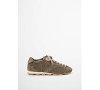 Sneaker MARC O'POLO "aus softem Veloursleder", Damen, Gr. 38, faded braun, Obermaterial: 100% Leder, unifarben, Schuhe Sneaker (28845944-38) faded braun