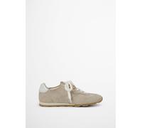 Sneaker MARC O'POLO "Marc O'Polo Sneaker Veloursleder", Damen, Gr. 38, beige, Veloursleder, Schuhe Sneaker (84995827-38) beige