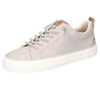 Sneaker MUSTANG SHOES, Damen, Gr. 43, grau (hellgrau), Lederimitat, Schuhe Sneaker, Freizeitschuh, Halbschuh, zum schlupfen mit Gummizug (29772660-43) hellgrau