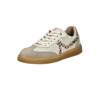 Sneaker MUSTANG SHOES "Mustang Shoes Sneaker Lederimitat", Damen, Gr. 37, beige, Lederimitat, Schuhe Sneaker (93022619-37) beige