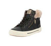 MUSTANG Damen Sneaker mit Plüscheinstieg 15M0112003, Größe:39 EU, Farbe:Schwarz