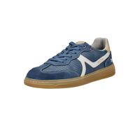 Sneaker MUSTANG SHOES "Mustang Shoes Sneaker Lederimitat", Herren, Gr. 41, blau, Lederimitat, Schuhe Sneaker (15151355-41) blau