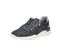 Sneaker MUSTANG SHOES "Mustang Shoes Sneaker Lederimitat", Herren, Gr. 43, blau (navy), Lederimitat, Schuhe Sneaker (74691047-43) navy