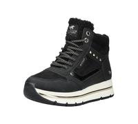 Sneaker MUSTANG SHOES "Mustang Shoes Sneaker Lederimitat/Textil", Damen, Gr. 37, schwarz, Lederimitat, Textil, Schuhe (41022619-37) schwarz