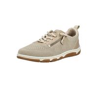 Sneaker MUSTANG SHOES "Mustang Shoes Sneaker Lederimitat/Textil", Damen, Gr. 38, sand, Lederimitat, Textil, Schuhe Sneaker (22772833-38) sand