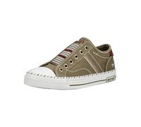 Sneaker MUSTANG SHOES "Mustang Shoes Sneaker Textil", Herren, Gr. 38, grün, Textil, Schuhe Sneaker (32429754-38) grün