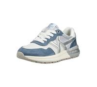 Sneaker MUSTANG SHOES "Mustang Shoes Sneaker Textil", Damen, Gr. 38, hellblau, silber, Textil, Schuhe Sneaker (82061428-38) hellblau, silber