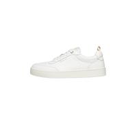Sneaker N91 "Court W AB Damensneaker", Damen, Gr. 37, weiß, Leder, Schuhe Sneaker, Turnschuh Leder handgefertigt, sportlicher Freizeitschuh Damen (42032102-37) weiß