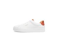 Sneaker N91 "Original Draft W BX", Damen, Gr. 40, orange (weiß, orange), Leder, casual, Schuhe (34675867-40) weiß, orange