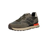 Sneaker NAPAPIJRI "Napapijri Sneaker Leder/Synthetik", Herren, Gr. 41, grün (grün, braun), Leder, Synthetik, Schuhe Sneaker (16897323-41) grün, braun