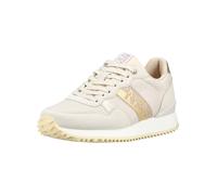 Sneaker NAPAPIJRI "Napapijri Sneaker Lederimitat/Textil", Damen, Gr. 41, beige (beige, grau), Lederimitat, Textil, Schuhe Sneaker (14724538-41) beige, grau