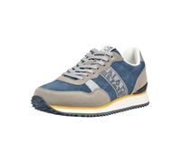 Sneaker NAPAPIJRI "Napapijri Sneaker Lederimitat/Textil", Herren, Gr. 41, navy, grau, Lederimitat, Textil, Schuhe Sneaker (86820862-41) navy, grau
