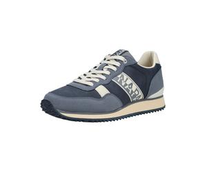 Sneaker NAPAPIJRI "Napapijri Sneaker Lederimitat/Textil", Herren, Gr. 43, blau (navy), Lederimitat, Textil, Schuhe Sneaker (96107850-43) navy