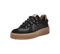 Sneaker NERO GIARDINI "Nero Giardini Sneaker Leder", Damen, Gr. 39, schwarz, Leder, Schuhe Sneaker (95554856-39) schwarz