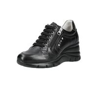 Sneaker NERO GIARDINI "Nero Giardini Sneaker Leder", Damen, Gr. 40, schwarz, Leder, Schuhe Sneaker (87496422-40) schwarz