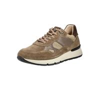 Sneaker NERO GIARDINI "Nero Giardini Sneaker Leder/Synthetik", Herren, Gr. 43, fango, Leder, Synthetik, Schuhe Sneaker (65276314-43) fango