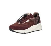 Sneaker NERO GIARDINI "Nero Giardini Sneaker Lederimitat", Damen, Gr. 39, bordeaux, Lederimitat, Schuhe Sneaker (81336637-39) bordeaux