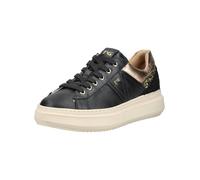 Sneaker NERO GIARDINI "Nero Giardini Sneaker Lederimitat", Damen, Gr. 39, schwarz, Lederimitat, Schuhe Sneaker (33951759-39) schwarz